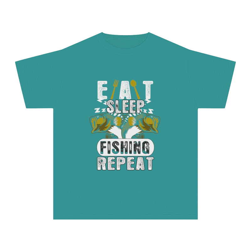 Fishing Repeat Youth Midweight Tee
