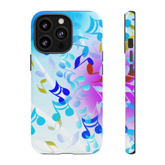 Scattered Notes Music iPhone Tough Cases