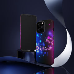 Golden Notes Music iPhone Tough Cases