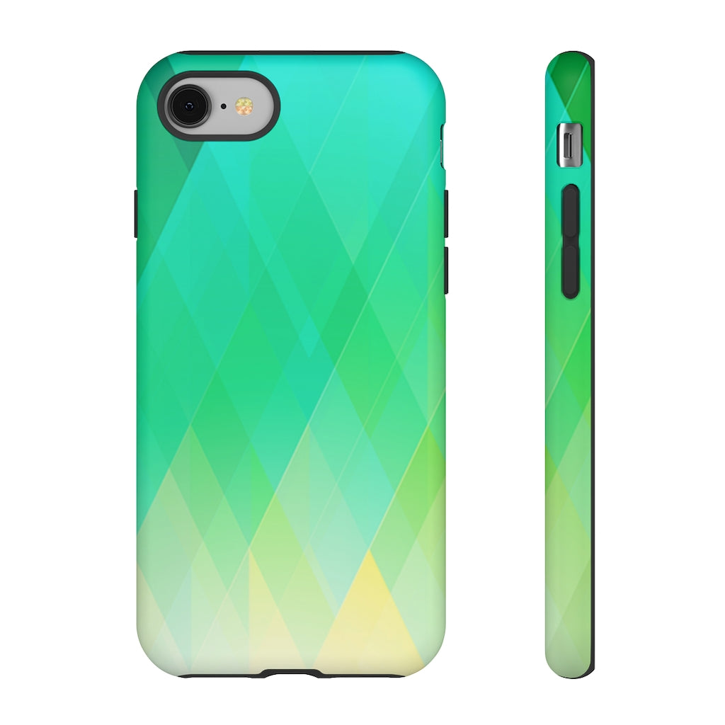 Plaid Geometric iPhone Tough Cases