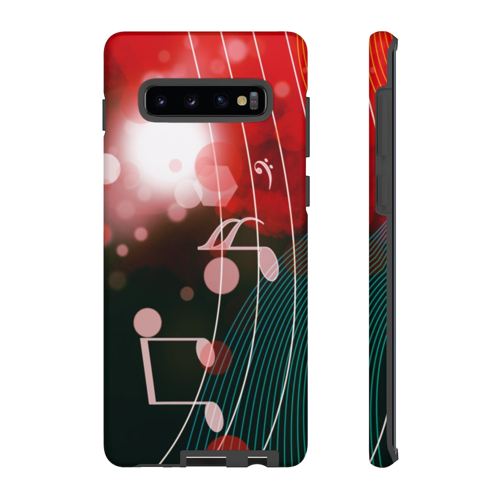 Lost Notes Music Samsung Galaxy Tough Cases