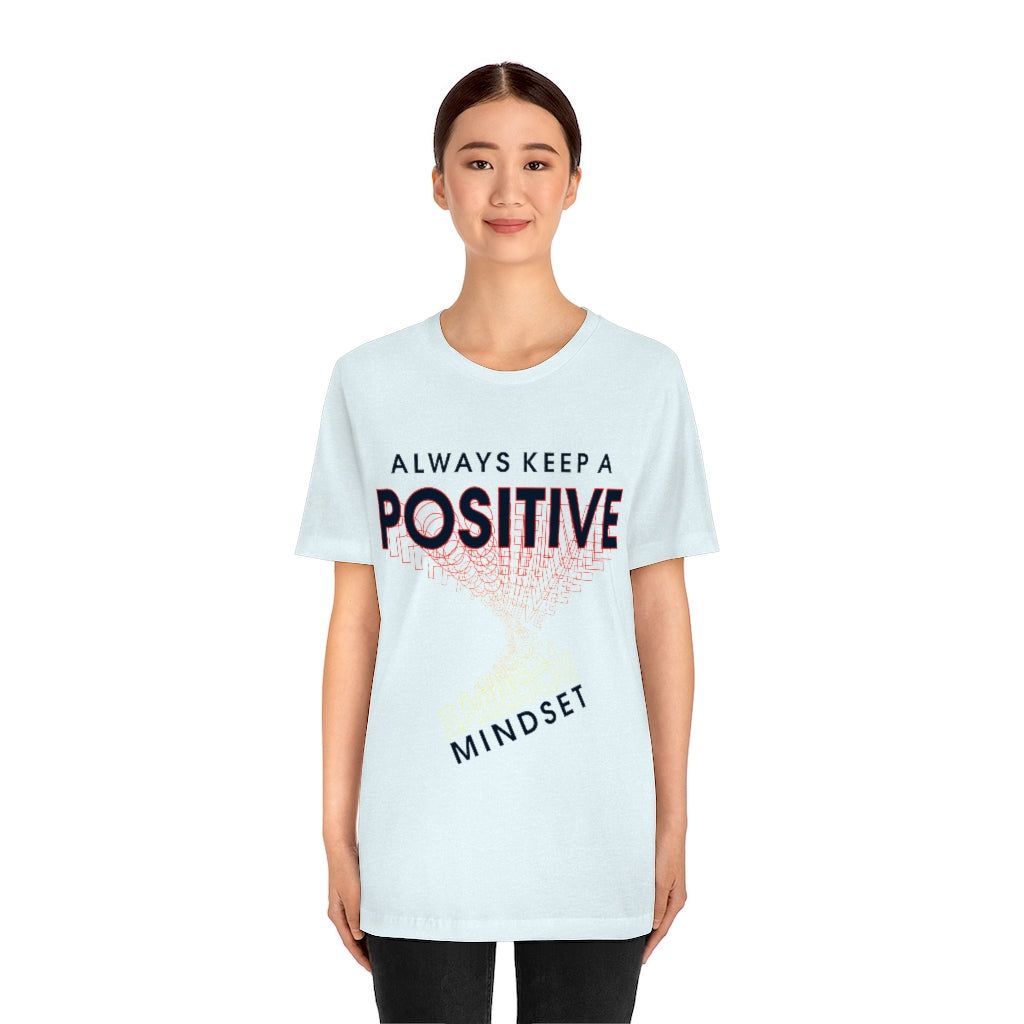 Positive Mindset Unisex Jersey Short Sleeve Tee