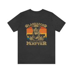 Labrador Lives Matter Unisex Jersey Short Sleeve Tee