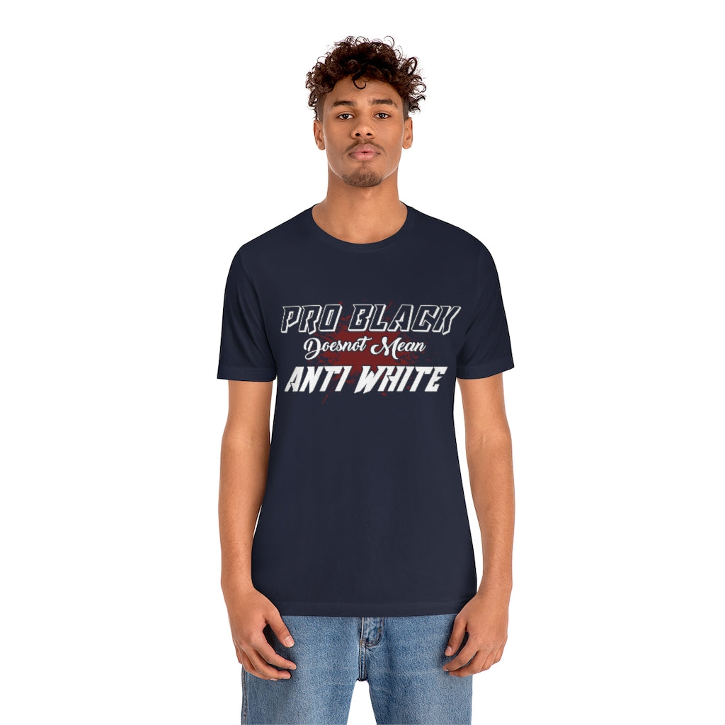 Pro Black Unisex Jersey Short Sleeve Tee