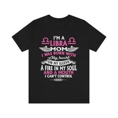 Libra Unisex Jersey Short Sleeve Tee