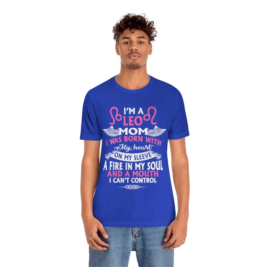 Leo Unisex Jersey Short Sleeve Tee