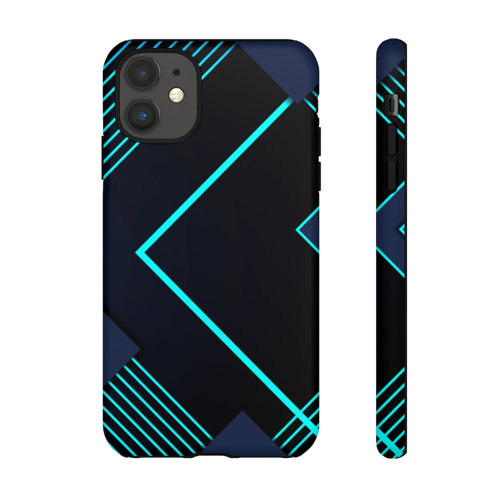 Chopped Geometric iPhone Tough Cases