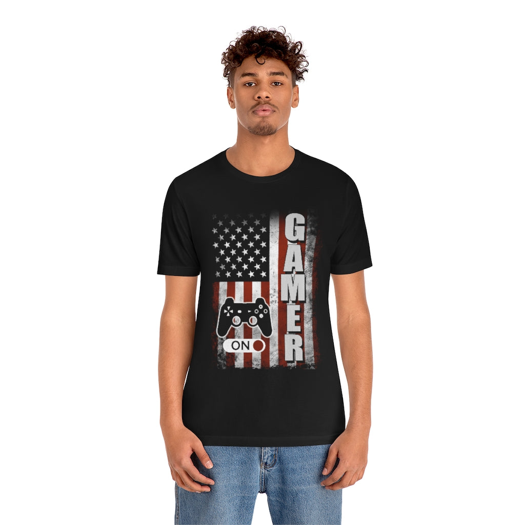 Gamer On Unisex Jersey Short Sleeve Tee