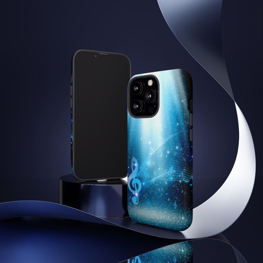 Star Rain Music iPhone Tough Cases