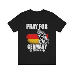 Pray For Germany Unisex Jersey Short Sleeve Tee