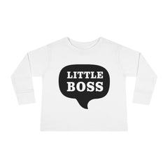 Little Boss Toddler Long Sleeve Tee