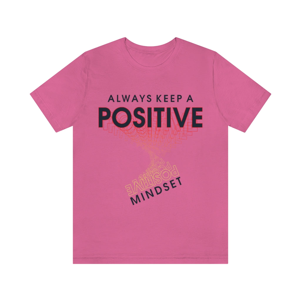 Positive Mindset Unisex Jersey Short Sleeve Tee