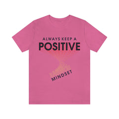 Positive Mindset Unisex Jersey Short Sleeve Tee