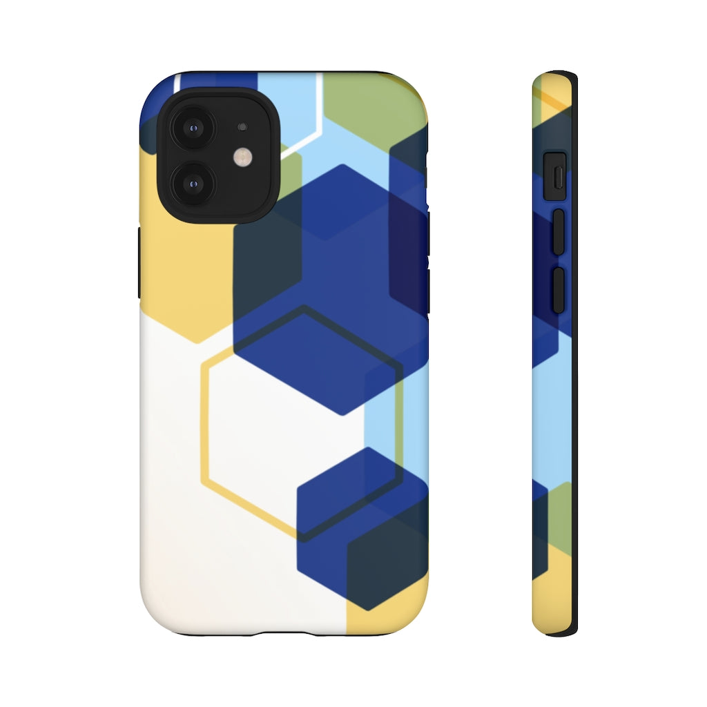 Hexagon Geometric iPhone Tough Cases