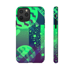 Zigzag Geometric iPhone Tough Cases