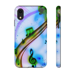Mystic Swirl Music iPhone Tough Cases