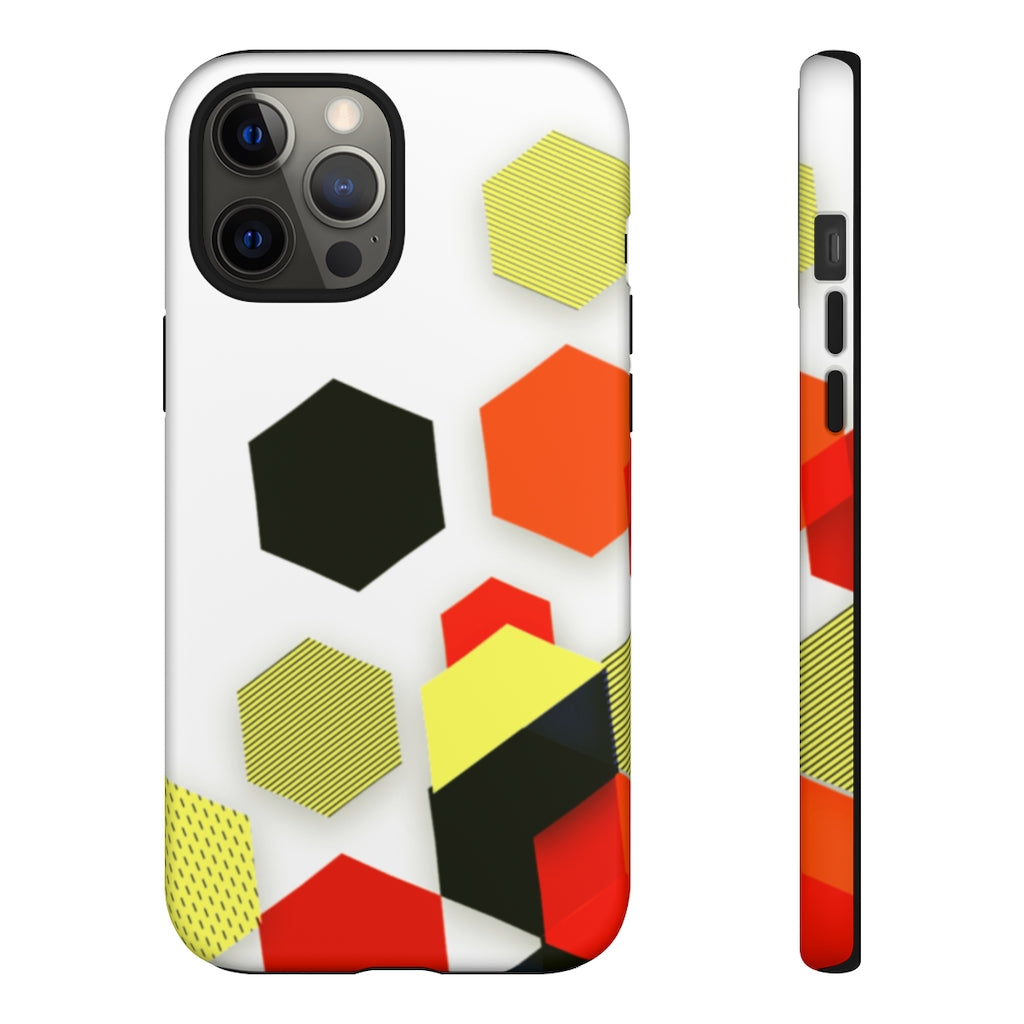 Hexagon Geometric iPhone Tough Cases