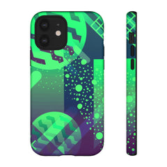 Zigzag Geometric iPhone Tough Cases