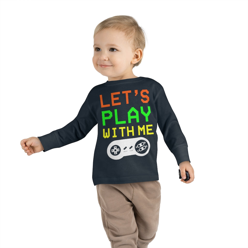 Let's Play Toddler Long Sleeve Tee