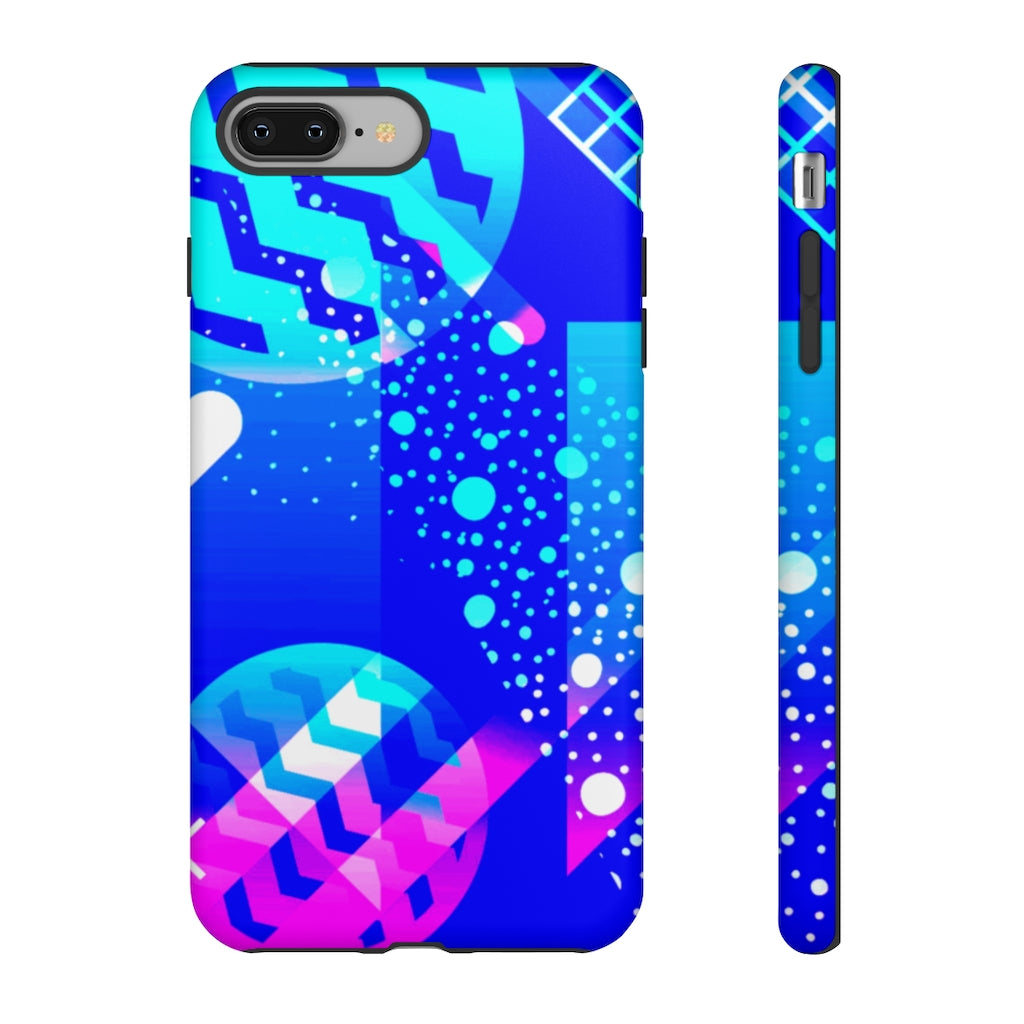 Zigzag Geometric iPhone Tough Cases