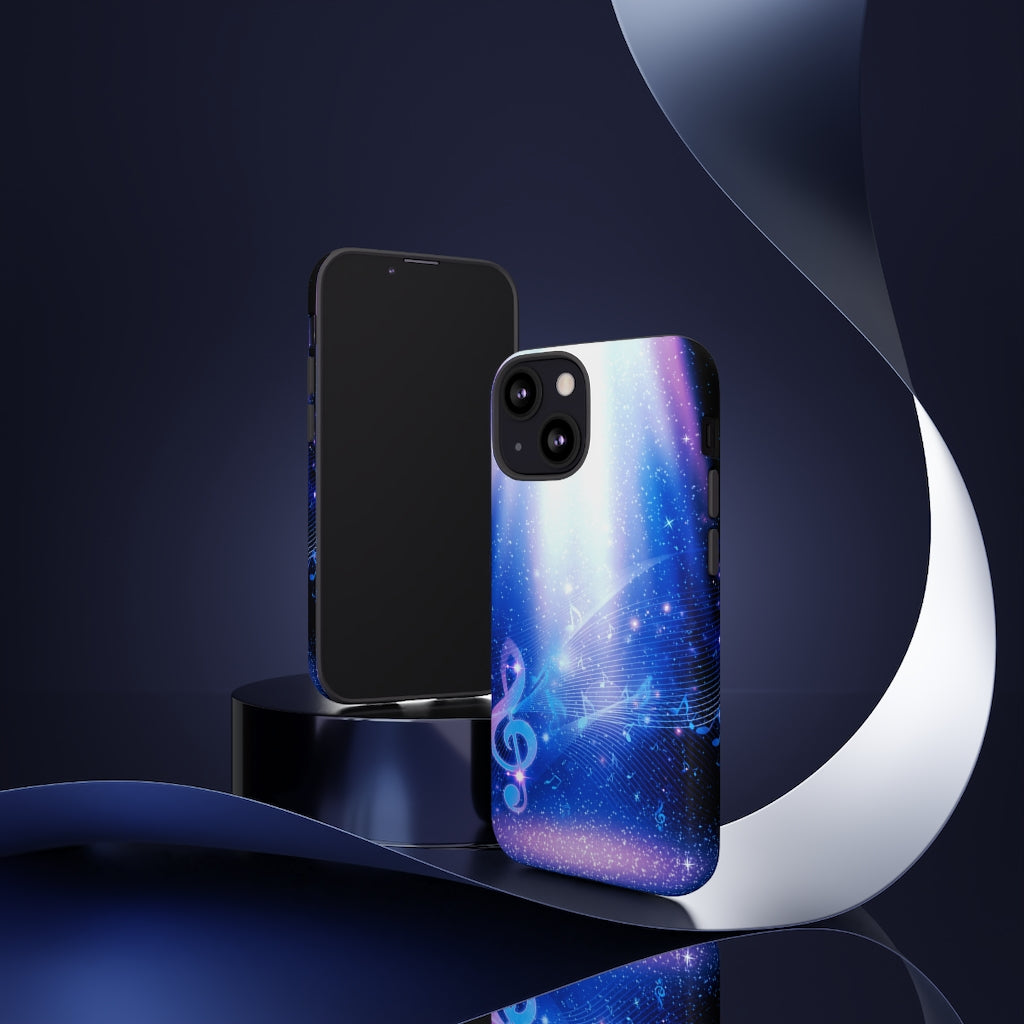 Star Rain Music iPhone Tough Cases