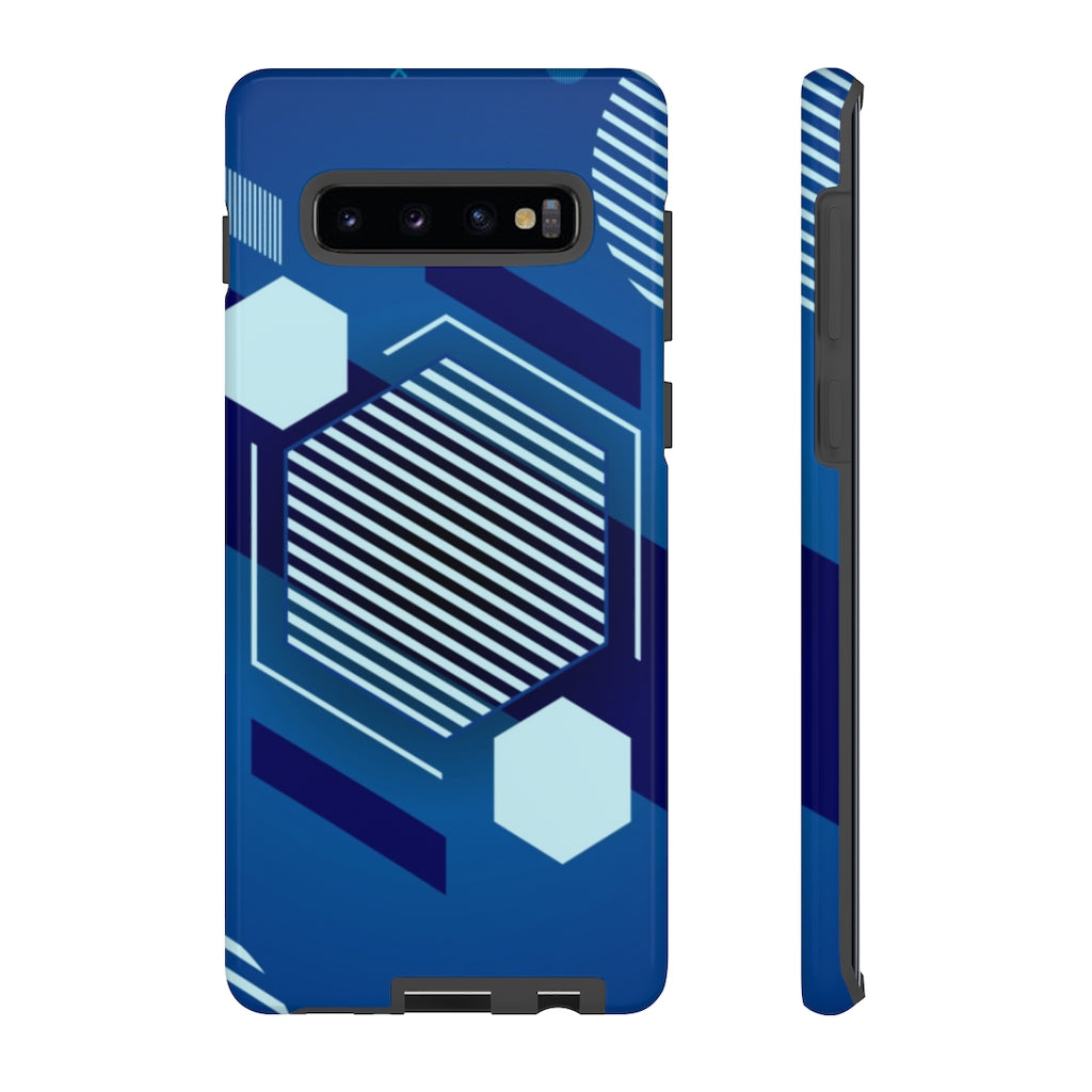 Hexagon Geometric Samsung Galaxy Tough Cases