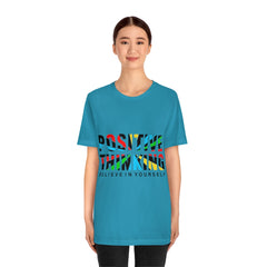 Positive Thinking Unisex Jersey Short Sleeve Tee