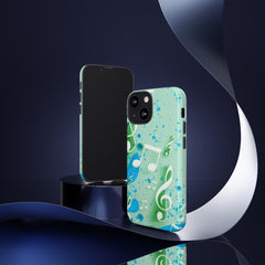 Splash Of Music iPhone Tough Cases