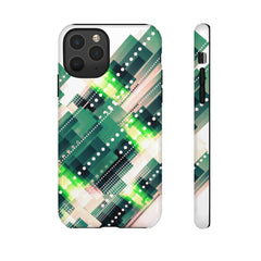 Ribbon Geometric iPhone Tough Cases