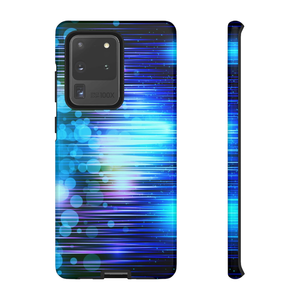 Warp Speed Geometric Samsung Galaxy Tough Cases
