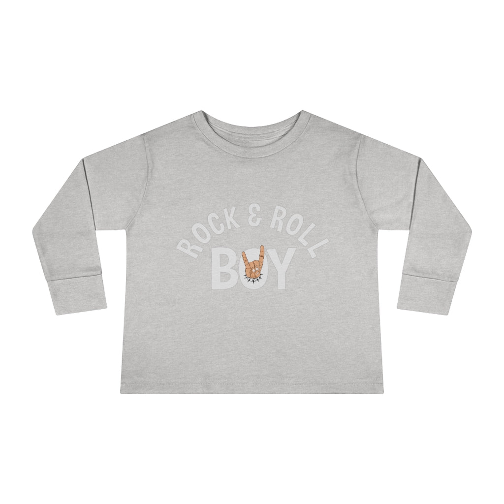 Rock And Roll Toddler Long Sleeve Tee