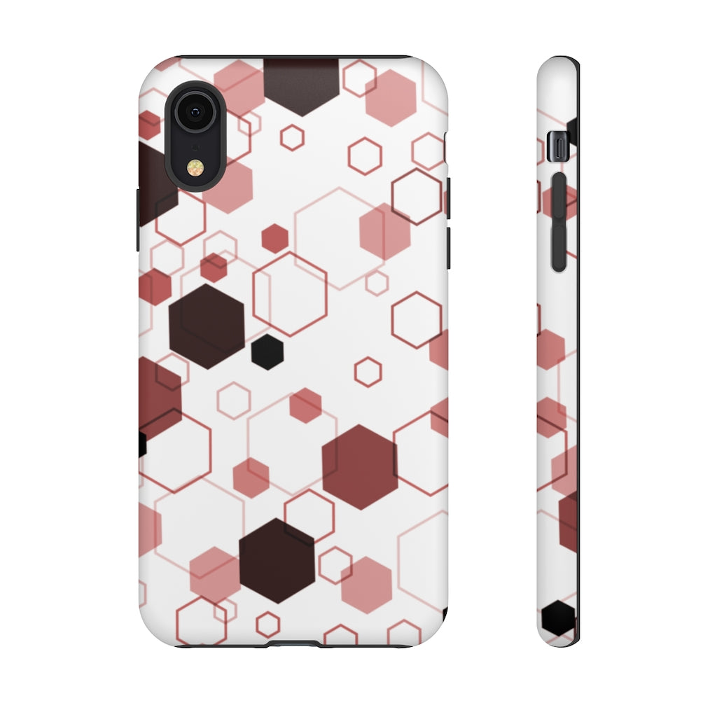 Hexagon Fever Geometric iPhone Tough Cases