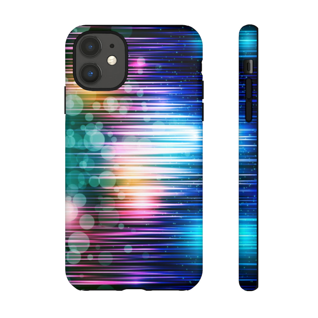 Warp Speed Geometric iPhone Tough Cases