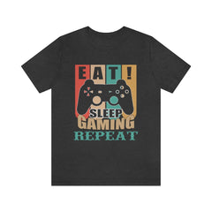 Gaming Repeat Unisex Jersey Short Sleeve Tee