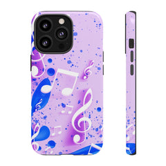 Splash Of Music iPhone Tough Cases