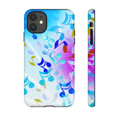 Scattered Notes Music iPhone Tough Cases