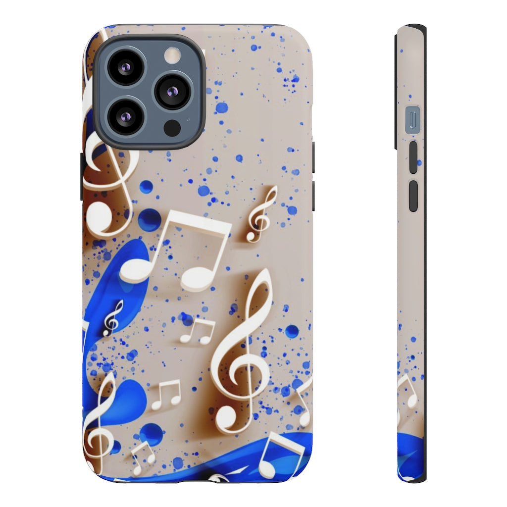 Splash Of Music iPhone Tough Cases