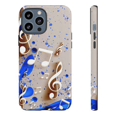 Splash Of Music iPhone Tough Cases