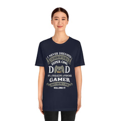 Super Cool Dad Unisex Jersey Short Sleeve Tee