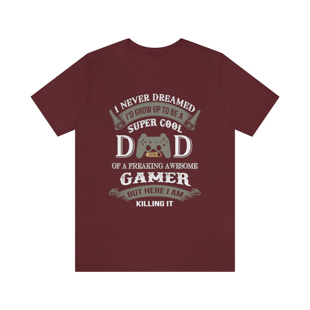 Super Cool Dad Unisex Jersey Short Sleeve Tee