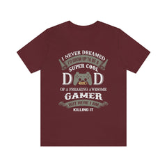 Super Cool Dad Unisex Jersey Short Sleeve Tee