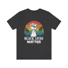 Black Lives Matter Unisex Jersey Short Sleeve Tee