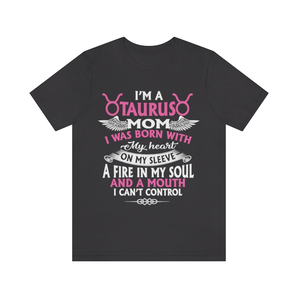 Taurus Unisex Jersey Short Sleeve Tee