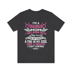 Taurus Unisex Jersey Short Sleeve Tee