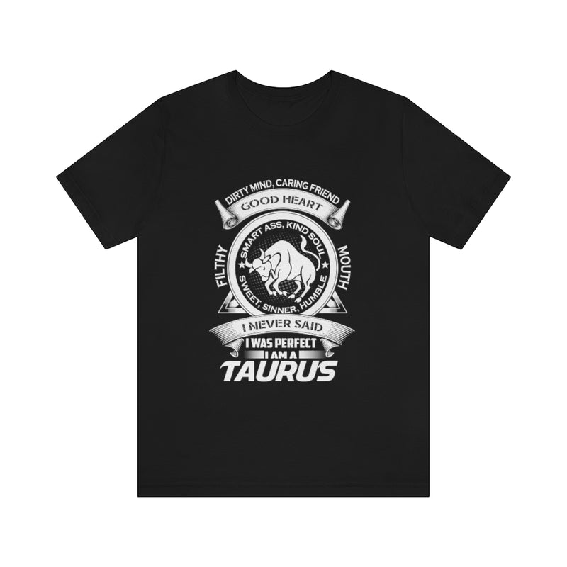 Taurus Unisex Jersey Short Sleeve Tee