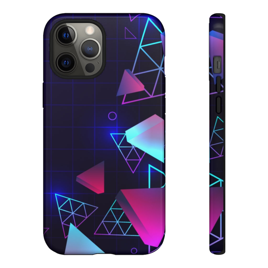 Retro Geometric iPhone Tough Cases