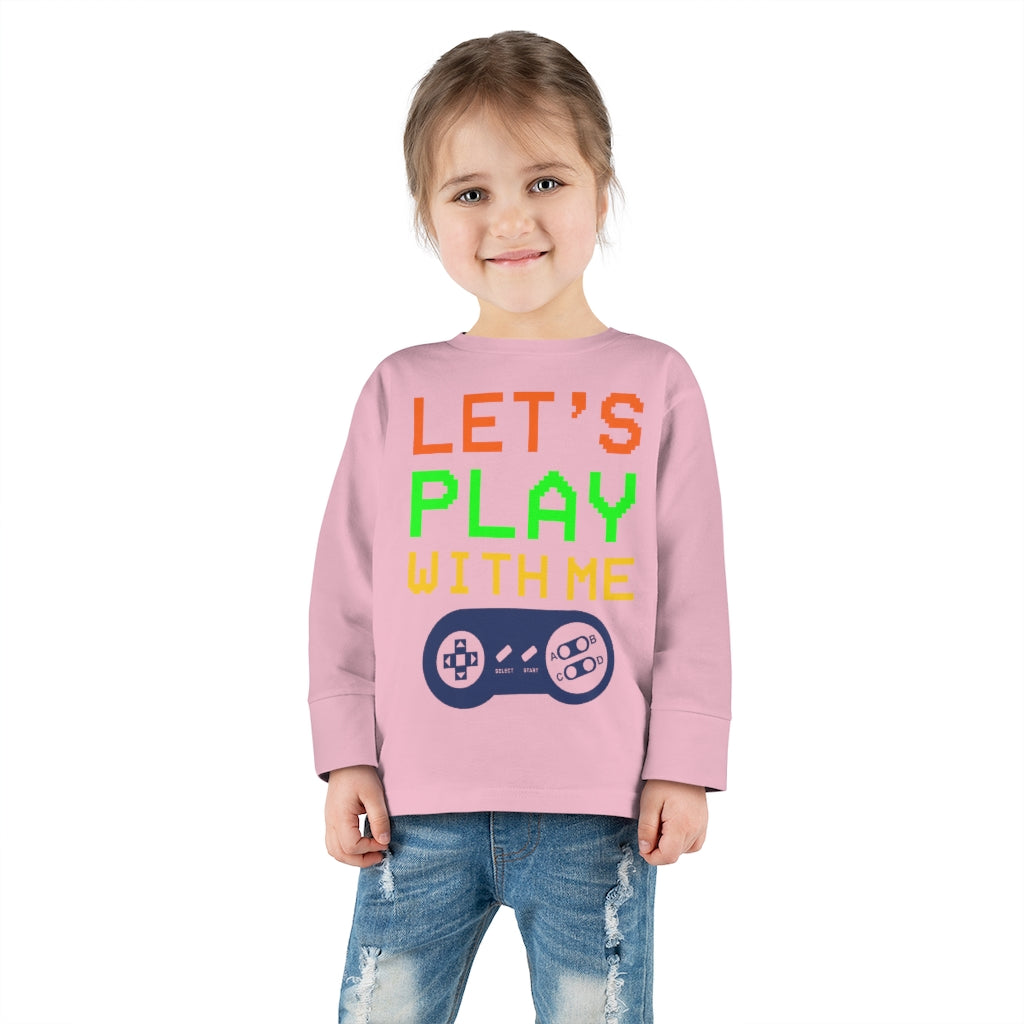 Let's Play Toddler Long Sleeve Tee