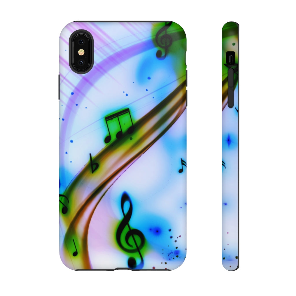 Mystic Swirl Music iPhone Tough Cases