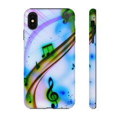 Mystic Swirl Music iPhone Tough Cases