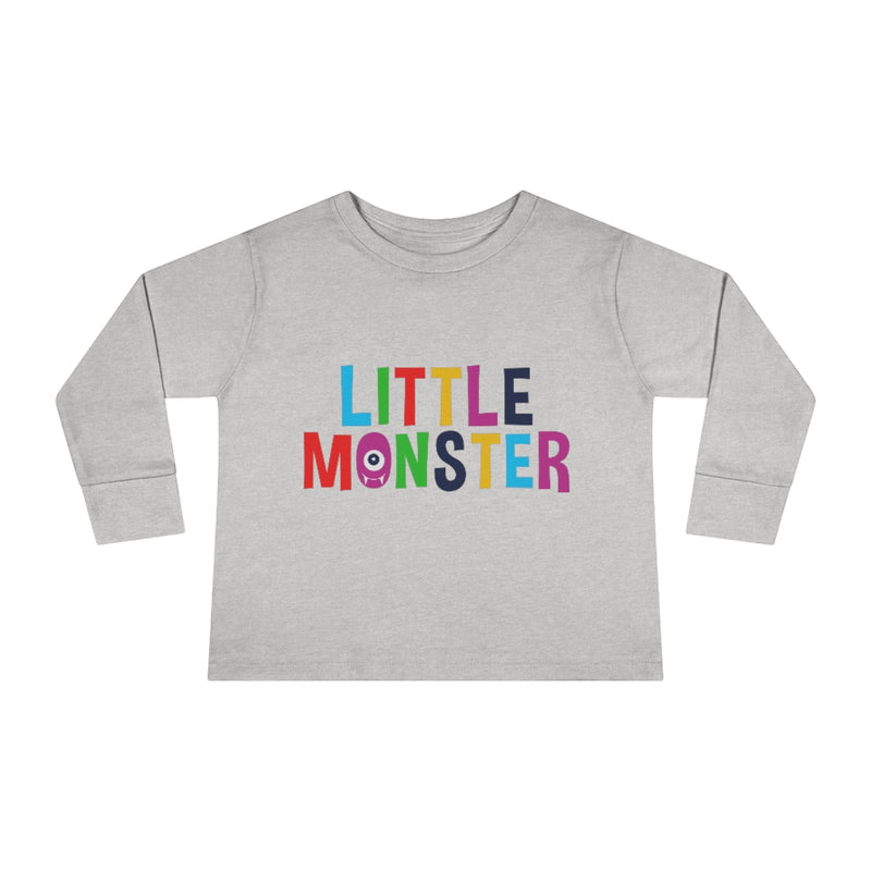 Little Monster Toddler Long Sleeve Tee